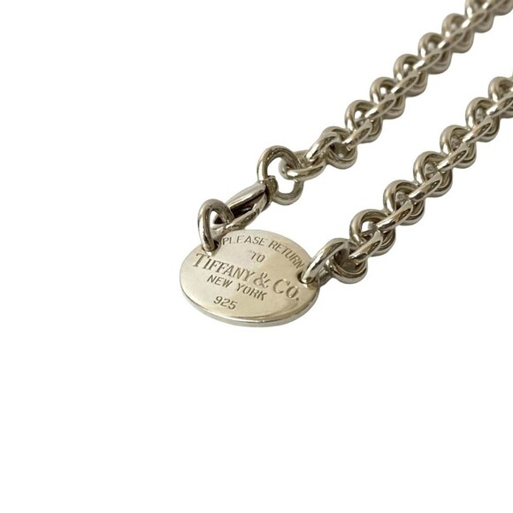 TIFFANY Silver Necklace - Picture 5 of 6